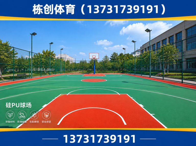 河北沧州经济开发区环保塑胶跑道展示图
